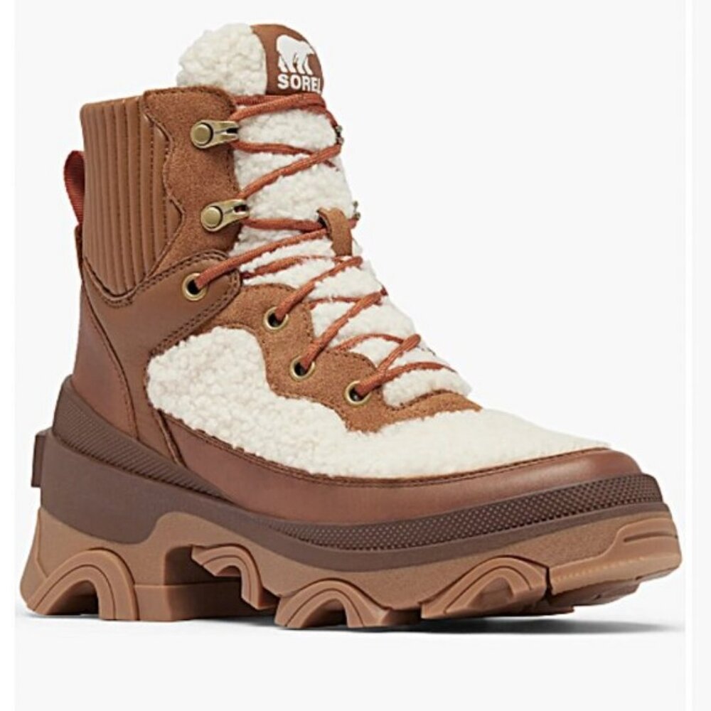 SOREL Brex Faux Shearling Lace-Up Boot